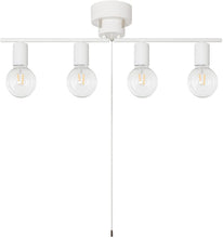 Cargar imagen en el visor de la galería, シーリングライト 4灯 スポットライト 天井照明 E26 角度調節 (需预订)