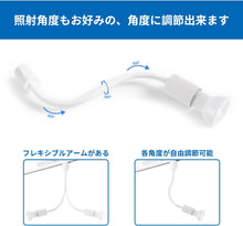 Lade das Bild in den Galerie-Viewer, ダクトレール照明 スポットライト E26口金 PAR20 ホワイト