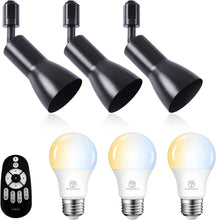 Cargar imagen en el visor de la galería, ライティングレール用 スポットライト 調光調色 ダクトレール照明