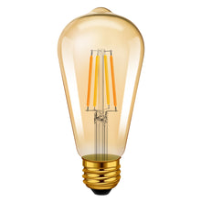 Cargar imagen en el visor de la galería, LED電球 ST21 E26口金 調光 調色 LEDランプ 遠隔操作