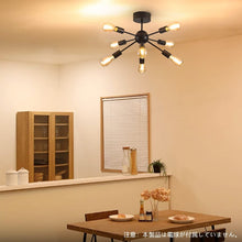 Lade das Bild in den Galerie-Viewer, ペンダントライト シーリングライト 照明器具 リビング 吊り下げ E26口金