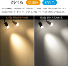 Cargar imagen en el visor de la galería, ライティングレール用 ledスポットライト 1000LM