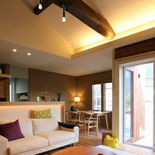 Cargar imagen en el visor de la galería, ダクトレール照明 スポットライト E17口金