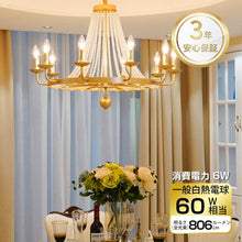 Cargar imagen en el visor de la galería, フィラメント LED電球 E26口金 40W形 60形