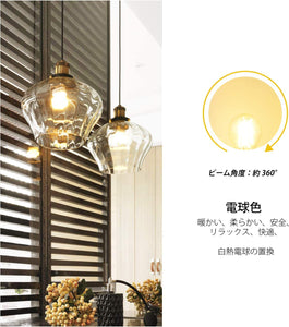 シャンデリア電球 LEDフィラメント電球 E17 3年保証 クリア 省エネ 広配光タイプ