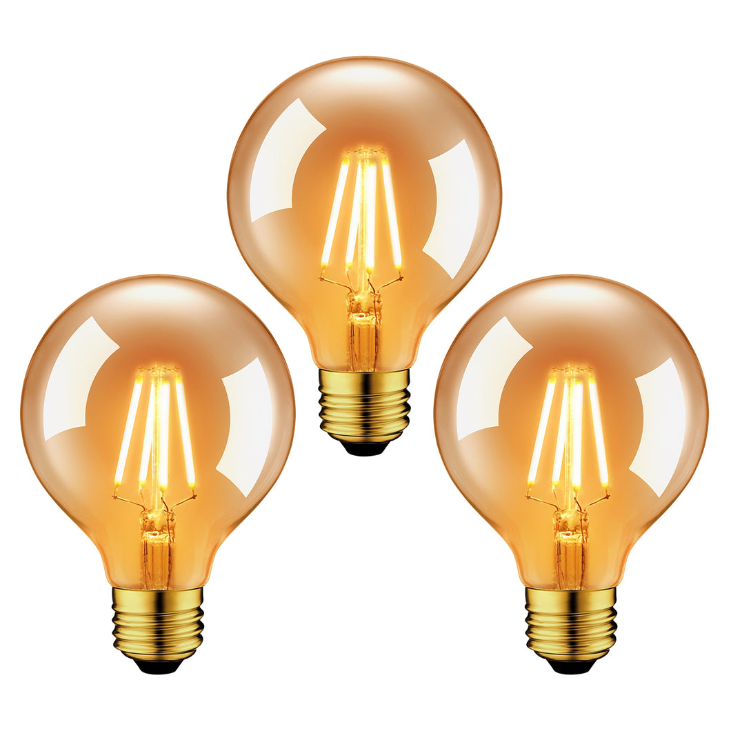 フィラメント LED電球 E26口金 直径80