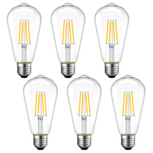 Carica l&#39;immagine nel visualizzatore di Gallery, フィラメント エジソンランプ LED電球 E26口金
