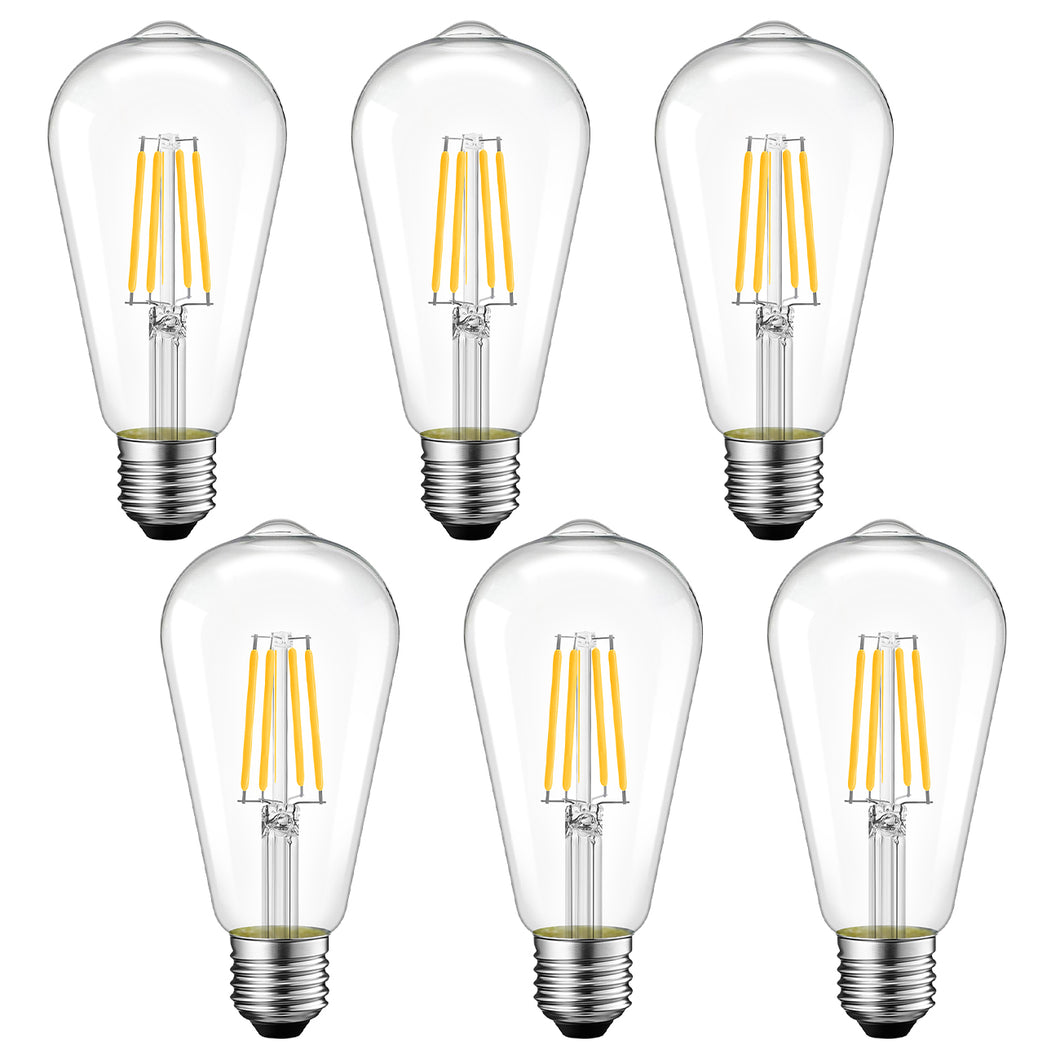 フィラメント エジソンランプ LED電球 E26口金