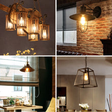 Carica l&#39;immagine nel visualizzatore di Gallery, フィラメント エジソンランプ LED電球 E26口金
