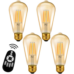 LED電球 ST21 E26口金 調光 調色 LEDランプ 遠隔操作