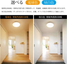Cargar imagen en el visor de la galería, トップライト 天井照明 1100LM 4.5畳
