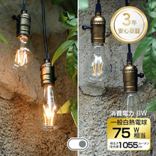 Cargar imagen en el visor de la galería, フィラメント LED電球 E26口金 1055LM
