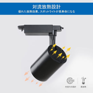 ダクトレール照明 スポットライト 消費電力20W