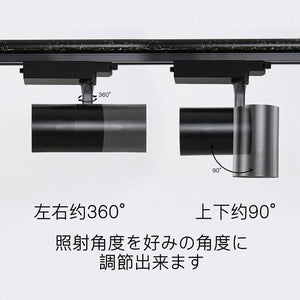 ダクトレール照明 スポットライト 消費電力20W